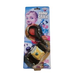 Vintage 2000 Chevron Mini Cars Patty Patrol Removable Clip Toy